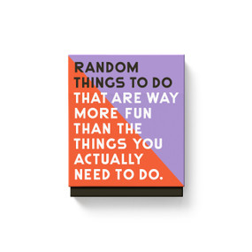 Random Things To Do Box by Brass Brass Monkey, 9780735388949