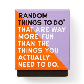 Random Things To Do Box by Brass Brass Monkey, 9780735388949