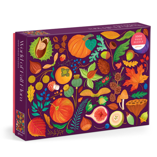 World of Fall Flora 1000 Piece Puzzle by Galison Galison, Dawn Cooper, 9780735389052