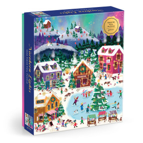 Joy Laforme Northern Lights 1000 Piece Foil Puzzle by Galison Galison, Joy Laforme, 9780735389076