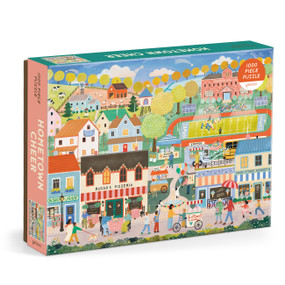 Hometown Cheer 1000 Piece Puzzle by Galison Galison, Elisabeth Dorrian, 9780735389106