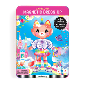 Cat-icorn Magnetic Dress-up Play Set by Mudpuppy, Katie Wood, 9780735389304