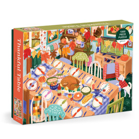 Thankful Table 1000 Piece Puzzle by Galison, Carla Ellis, 9780735389663