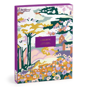 Liberty Coastal Parade 9 x 12" Paint by Number Kit by Galison, Liberty London, 9780735389854