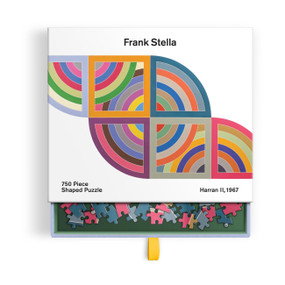 Frank Stella Harran II 750 Piece Shaped Puzzle in a Drawer Box by Galison, Frank Stella Harran, 9780735389908