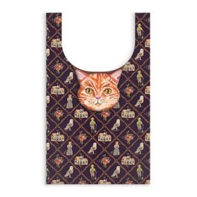 Cottage Cats Packable Nylon Tote by Galison, Anja Riebensahm, 9780735389939