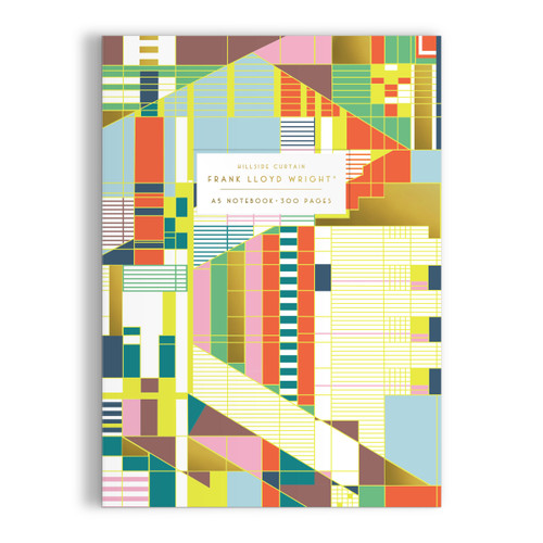 Frank Lloyd Wright Hillside Curtain Premium A5 Notebook by Galison, Frank Lloyd Wright, 9780735389953