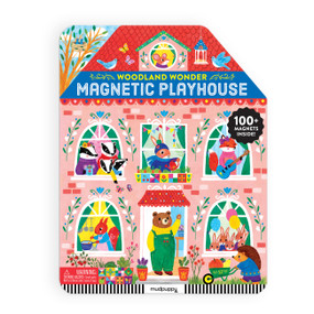 Woodland Wonder Magnetic Playhouse by Mudpuppy, Jenny Miriam, 9780735390096