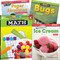 Learn-at-Home: Explore Math Bundle Grade K: 4-Book Set by Multiple Authors, 9780743973885