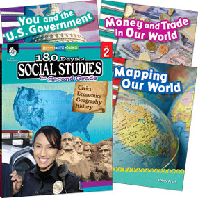 Learn-at-Home: Social Studies Bundle Grade 2: 4-Book Set by Multiple Authors, 9780743973984