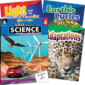 Learn-at-Home: Science Bundle Grade 4: 4-Book Set by Multiple Authors, 9780743974073