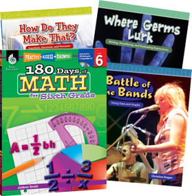 Learn-at-Home: Math Bundle Grade 6 by Multiple Authors, 9781425816940