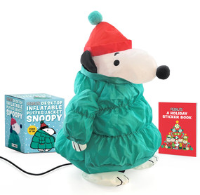 Peanuts: Desktop Inflatable Puffer Jacket Snoopy (Revised Edition) (Stands 14" Tall) by Charles M. Schulz, 9798894145082