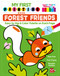 My First Painting Book: Forest Friends (Easy-to-Use 6-Color Palette on Each Page) by Clorophyl Editions, 9781641245135