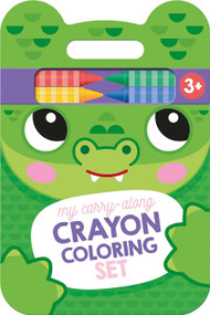 My Carry-Along Crayon Coloring Set: Crocodile & Friends (Ages 3+) by Yoyo Books, 9789465054209