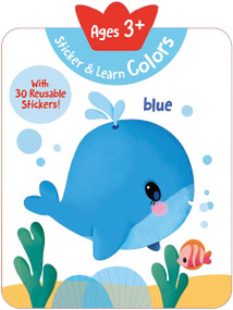 Sticker & Learn Colors (Ages 3+) (With 30 Reusable Stickers) by Yoyo Books, 9789465054384