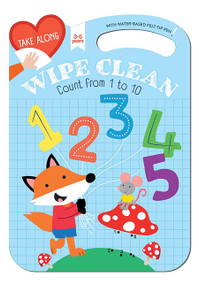 Take Along Wipe Clean: Count from 1 to 10 (Ages 3-5) by Yoyo Books, 9789465055329