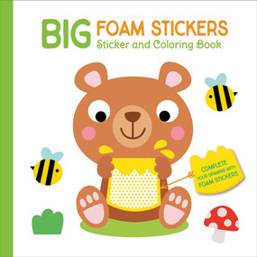 Big Foam Stickers: Sticker & Coloring Book (Bear & Friends) by Yoyo Books, 9789465055367