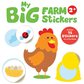 My Big Farm Sticker Book: Chicken (Ages 2+) (Includes 75 Stickers for Little Hands!) by Yoyo Books, 9789465055442