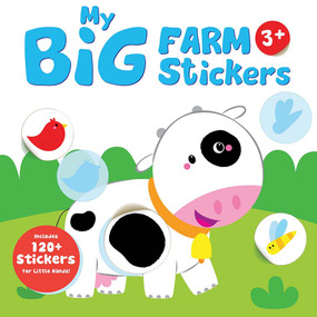 My Big Farm Sticker Book: Cow (Ages 3+) (Includes 120+ Stickers for Little Hands!) by Yoyo Books, 9789465055459
