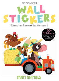 Color & Stick Wall Stickers: Farm Animals by Yoyo Books, 9789465055503