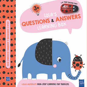 Lola's Questions & Answers Learning Box: Learn with Elephant (Ages 3+) (Lola Ladybug's Non-Stop Learning For Toddlers) by Yoyo Books, 9789465055572