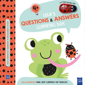 Lola's Questions & Answers Learning Box: Learn with Frog (Ages 4+) (Lola Ladybug's Non-Stop Learning For Toddlers) by Yoyo Books, 9789465055589