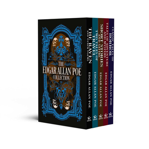 The Edgar Allan Poe Collection (Deluxe 5-Book Hardcover Boxed Set) by Edgar Allan Poe, 9781398871007