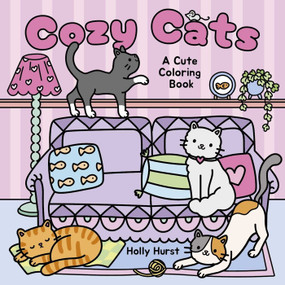 Cozy Cats (A Cute Coloring Book) by Hurst, 9781398870826