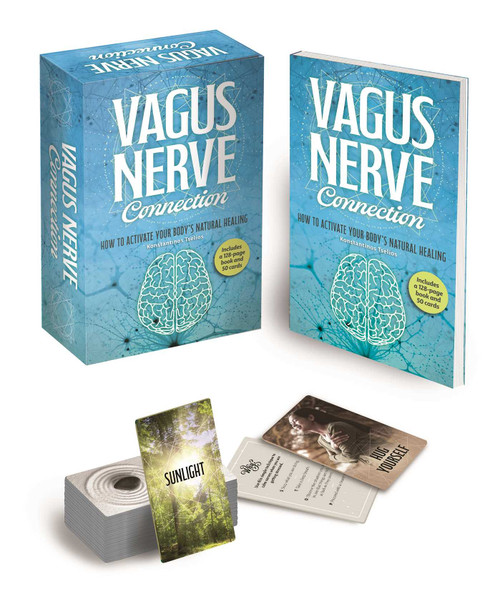 Vagus Nerve Connection Book & Card Deck (How to Activate Your Body's Natural Healing) by Konstantinos Tselios, 9781398874152