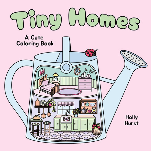 Tiny Homes (A Cute Coloring Book) by Hurst, 9781398876248