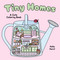Tiny Homes Cute Coloring Book by Holly Hurst, Holly Hurst, 9781398876248