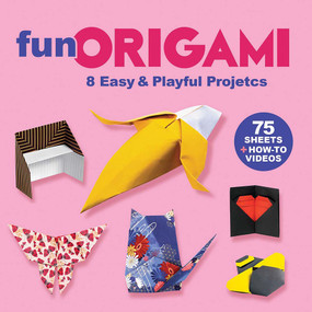 Fun Origami (8 Easy & Playful Projects with 75 Sheets of Origami Paper + How-To Videos) by Nick Robinson, Marc Kirschenbaum, Vanda Battaglia, Francesco Decio, 9780486855639