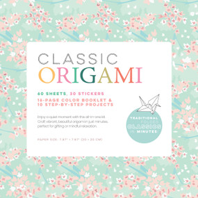 Classic Origami Kit (60 Beautiful Sheets, 30 Stickers, and 10-Project Booklet) by Mayumi Jezewski, 9780764372520