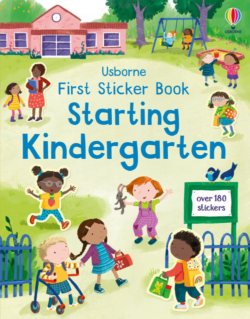 First Sticker Book Starting Kindergarten (A First Day of School Book for Kids) by Holly Bathie, Joanne Partis, 9781805075127