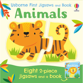 Usborne First Jigsaws And Book: Animals by Matthew Oldham, Stella Baggott, 9781835405185