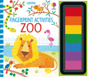 Fingerprint Activities Zoo by Fiona Watt, Candice Whatmore, 9781835405215