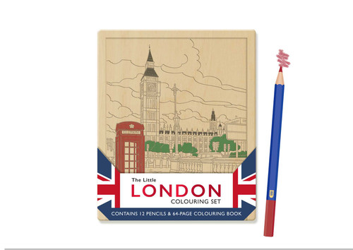 The Little London Colouring Set (Contains 12 colour pencils and a 64-page colouring book) by Insight Editions, 9798337405438