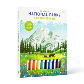 The Art of the National Parks Coloring Book Kit by Fifty-Nine Parks, 9798887621814