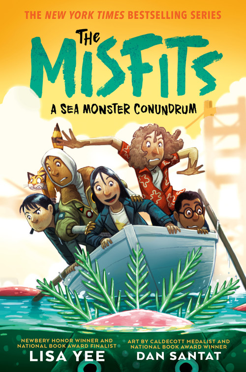 A Sea Monster Conundrum (The Misfits) by Lisa Yee, Dan Santat, 9798217023806
