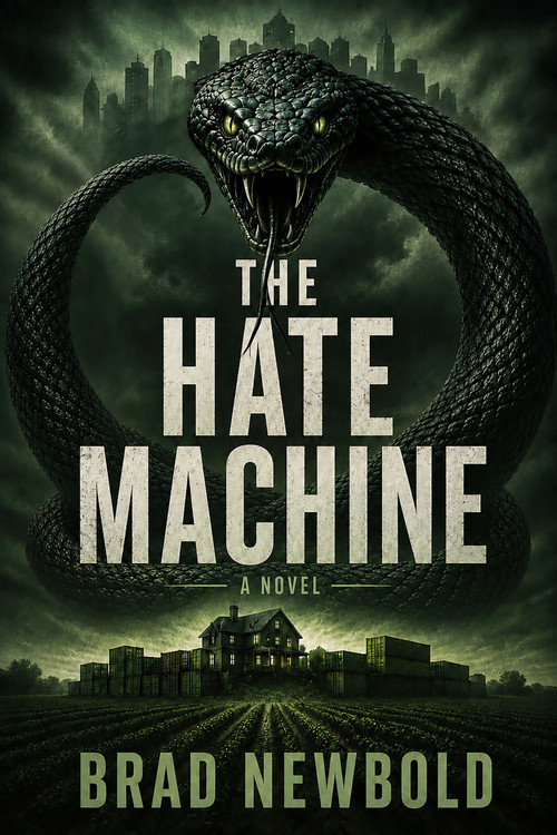 The Hate Machine (A Novel) by Brad Newbold, Brad Newbold, 9798994581322