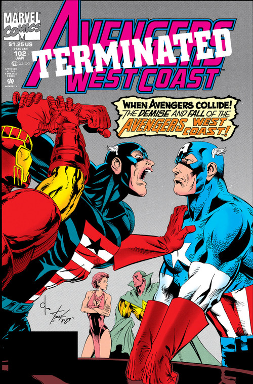 Avengers West Coast Epic Collection: Terminated by Roy Thomas, Dann Thomas, Andrew Currie, Tony Dezunizga, 9781302969455