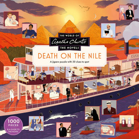 The World of Agatha Christie: Death on the Nile: A 1000-piece jigsaw puzzle with 50 clues to spot by Agatha Christie Agatha Christie Ltd, Ruby Ash, 9781399637947