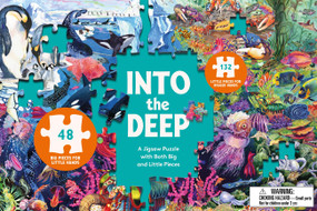 Into the Deep Sharing Puzzle: A 180-Piece Under the Sea Jigsaw Puzzle with Both Big and Little Pieces by Helen Scales, Good Wives and Warriors, 9781399639804