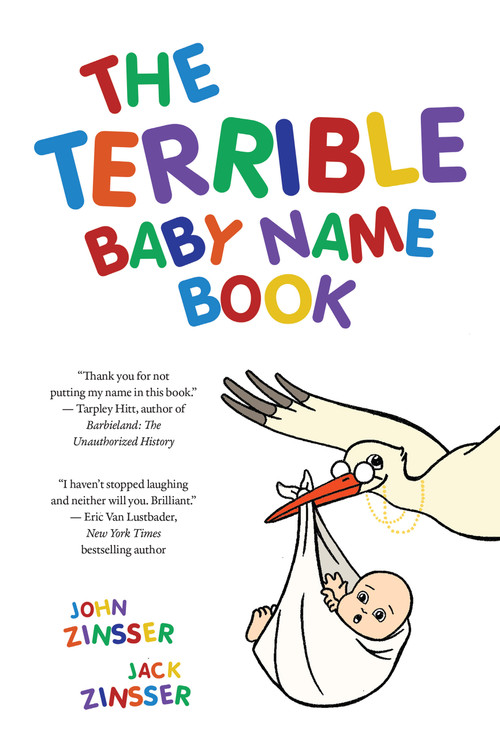 The Terrible Baby Name Book (More than 3,500 New Ideas for the Modern Child) by John Zinsser, Jack Zinsser, 9781646049561