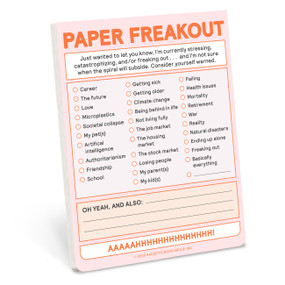 Paper Freakout Nifty Note by Knock Knock, 9781683496168