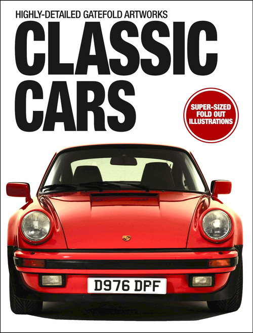 Classic Cars (Highly-Detailed Gatefold Artworks) by Richard Gunn, Daniel Bevis, 9781838867058