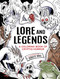 Lore and Legends (A Coloring Book of Cryptid Horror) by Ashley Hull, 9780486854182