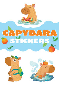 Capybara Stickers by Amber Maine, 9780486857312
