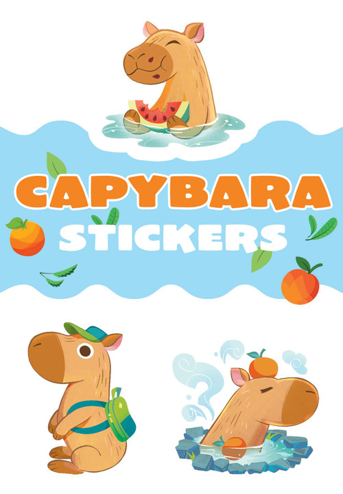 Capybara Stickers by Amber Maine, 9780486857312